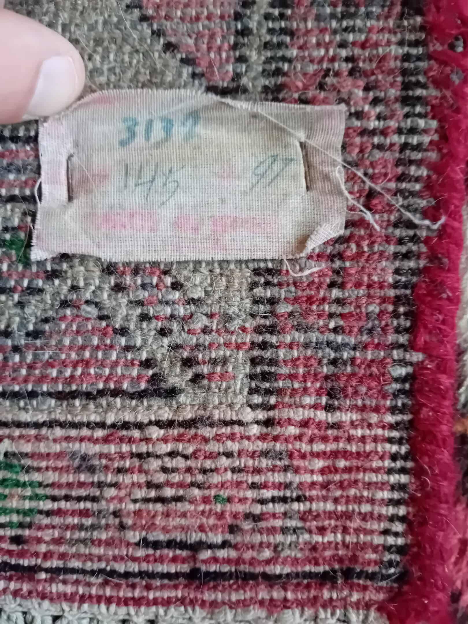 Handmade Persian Hamadan Rug 155x94cm