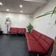 Set of 5 Modular Armchairs by Poltrona Frau in Red Leather