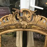 Golden gold leaf mirror, 18th, 101x69cm