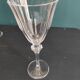 Set of 6 French wine glasses, Cristal D'Arques, mod. Diamantis