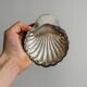 Antique shell-shaped presentation butter dish