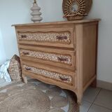 Commode 3 tiroirs bohème chic