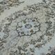 Overdyed Wool Vintage Handmade Carved Rug 169 cm x 288 cm