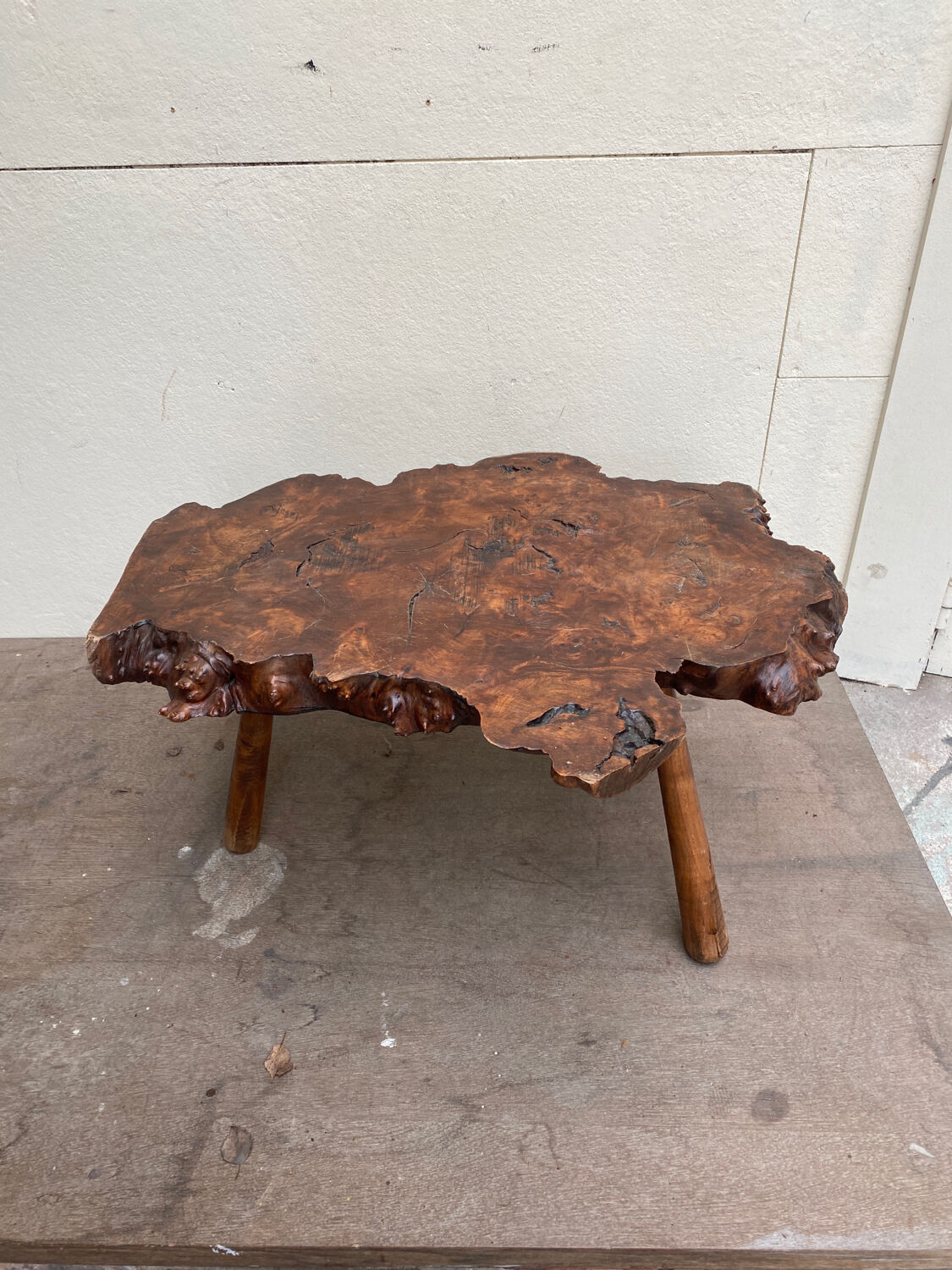 Coffee table end of canape