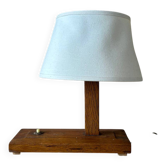 Petite lampe à poser en bois