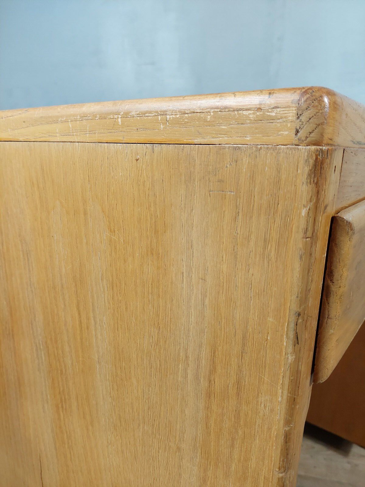 Vintage coffered desk