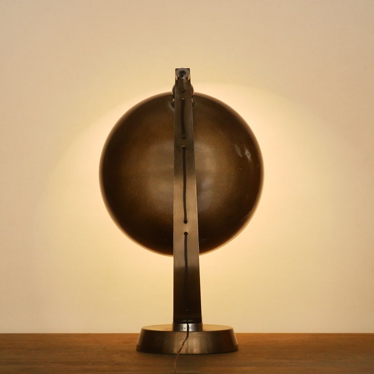 Lampe de table vintage d'Angelo Lelii pour Arredoluce, années 70