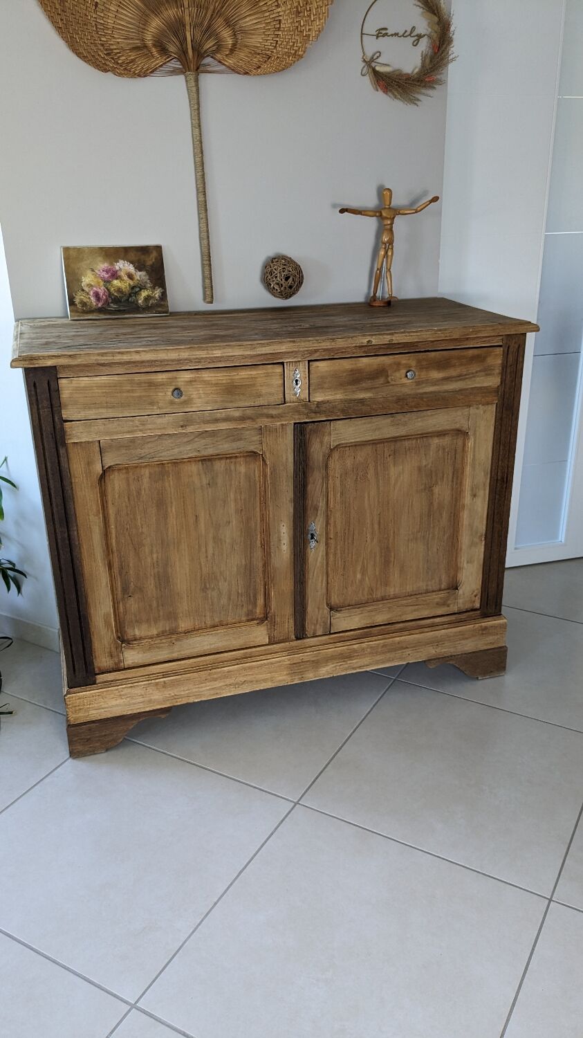 Buffet de campagne en chêne massif