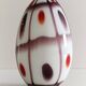 Murano Glass Colorful Ovoid Shaped Vase in The Style of A.Ve.M, Italy, 1960s