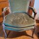 Fauteuils cabriolets Louis XV + repose pieds