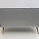 Marco Zanuso Style Mid-Century Modern Velvet Sofa "Lady", 50s