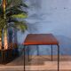 Metal & wood coffee table 1950