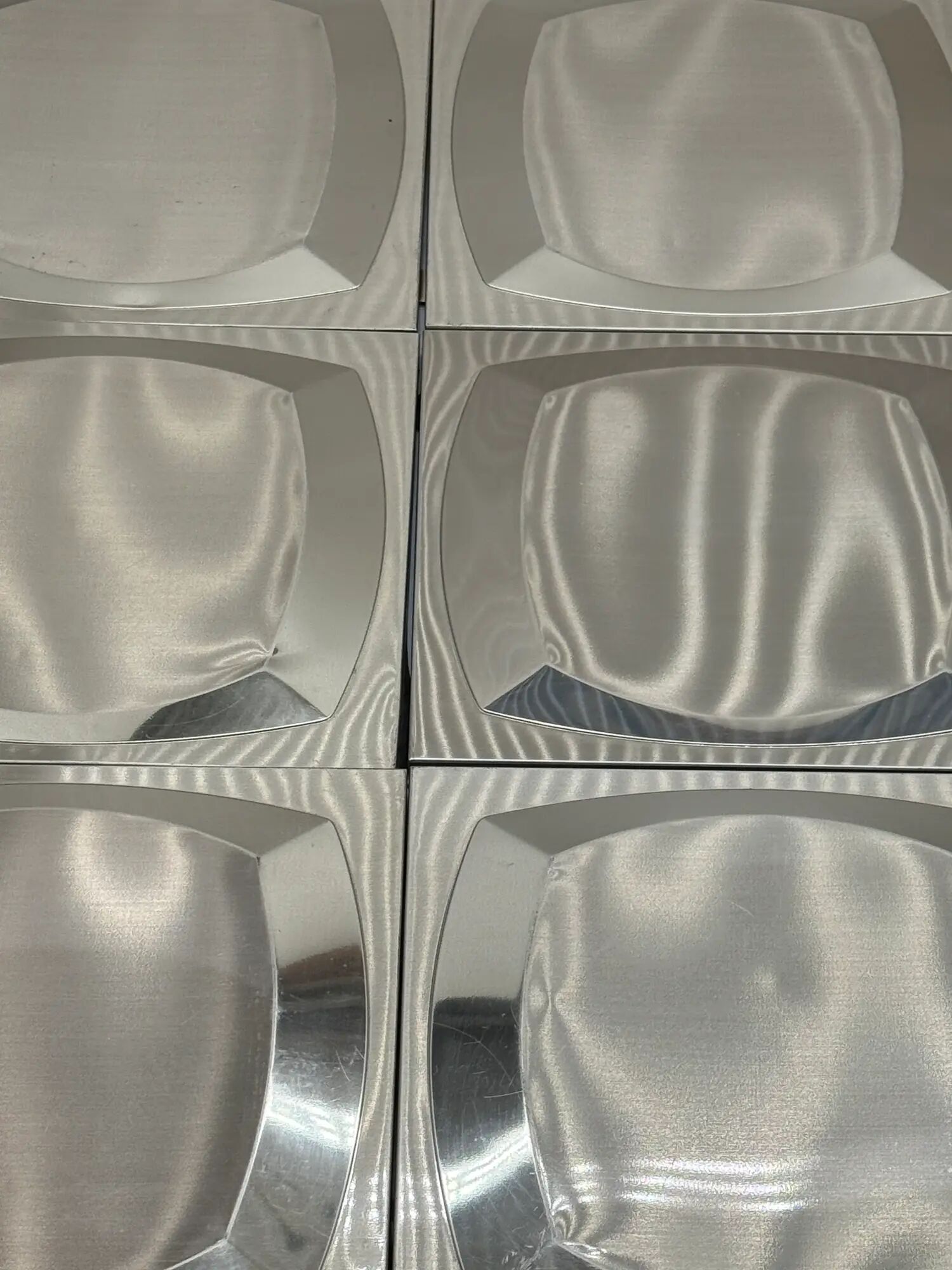 Set of 10 Space Age wall panels, 1970s
