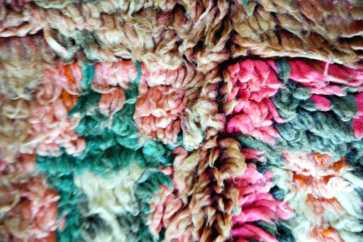 Vintage Boujaad rug 340 x 165 cm