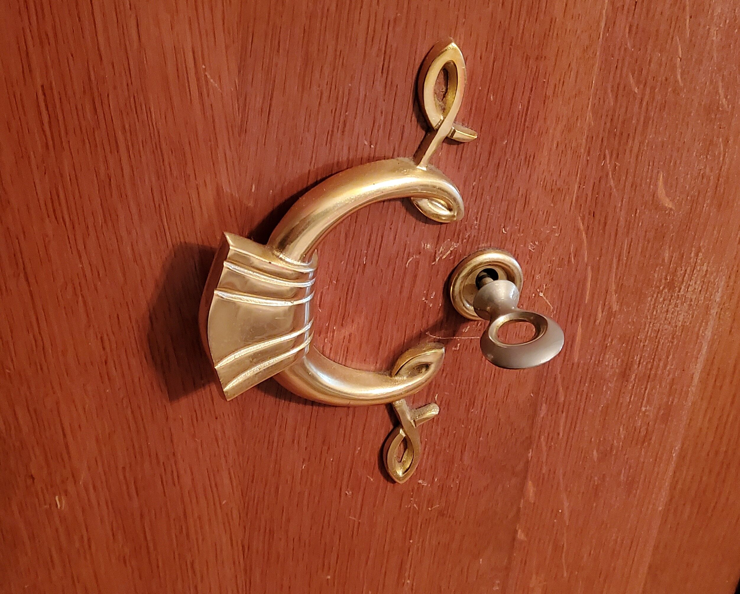 Vintage chestnut wardrobe