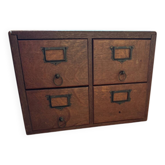 Small 4-drawer craft cabinet
