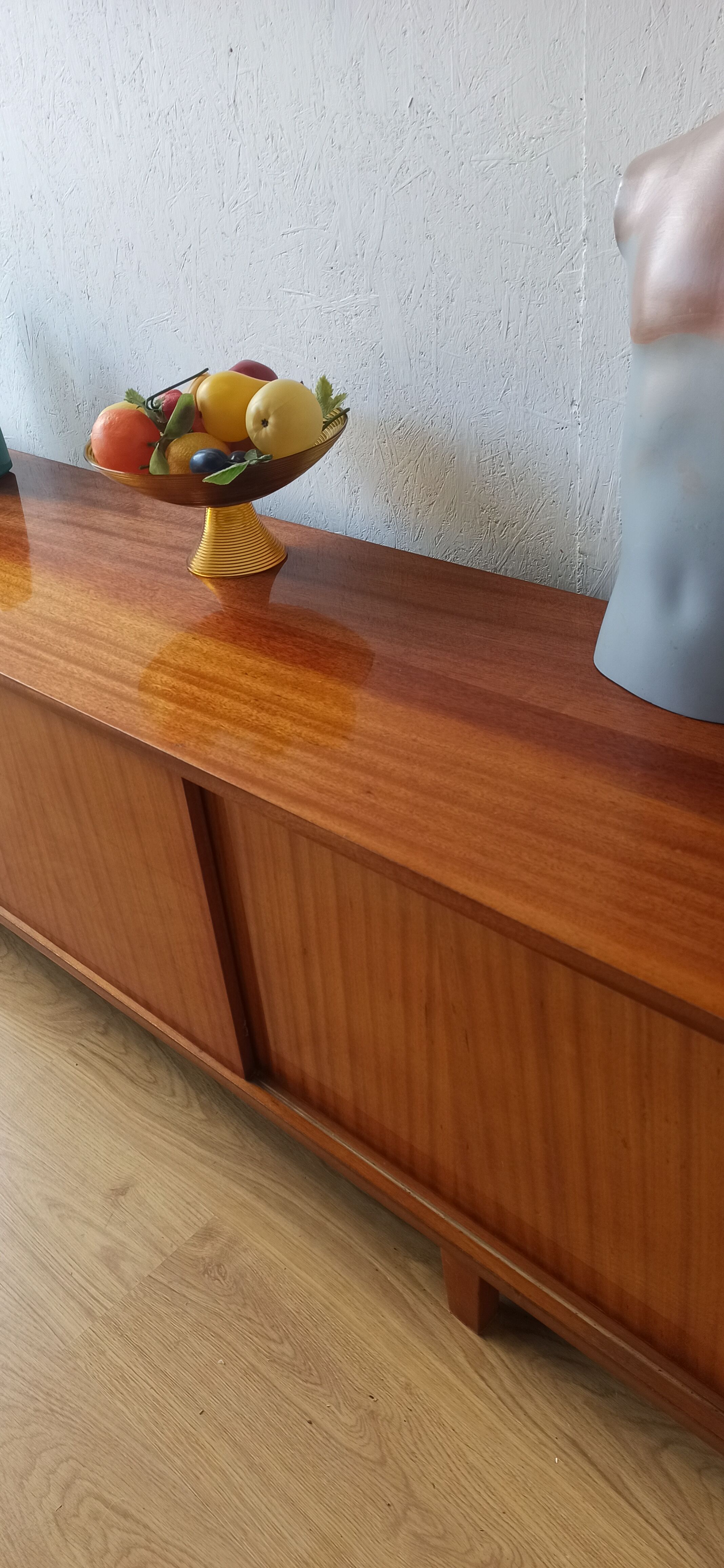 Vintage lowboard with drawers and shelves, 1970