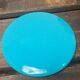 Bonbonnière en céramique bleu turquoise