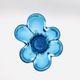 XXL Murano Vase Fratelli Toso Sommerso Blue 44cm 4.7kg Labelled 70s