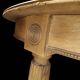 Oval extendable table in Louis XVI style – Renovated solid walnut