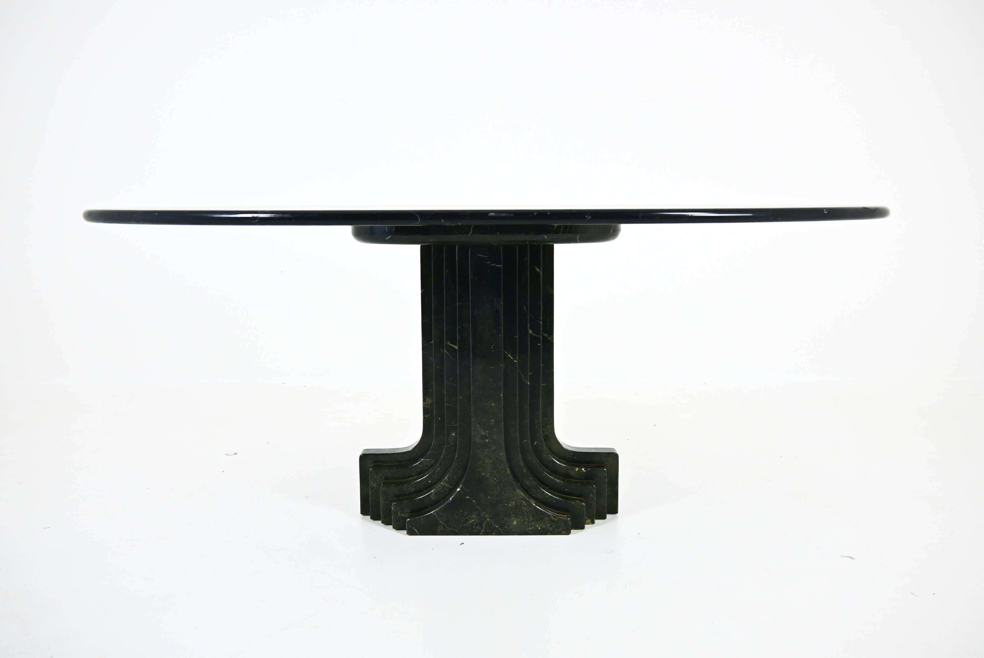 Dining table "Argo" by Carlo Scarpa for Simon Gavina, 1970s