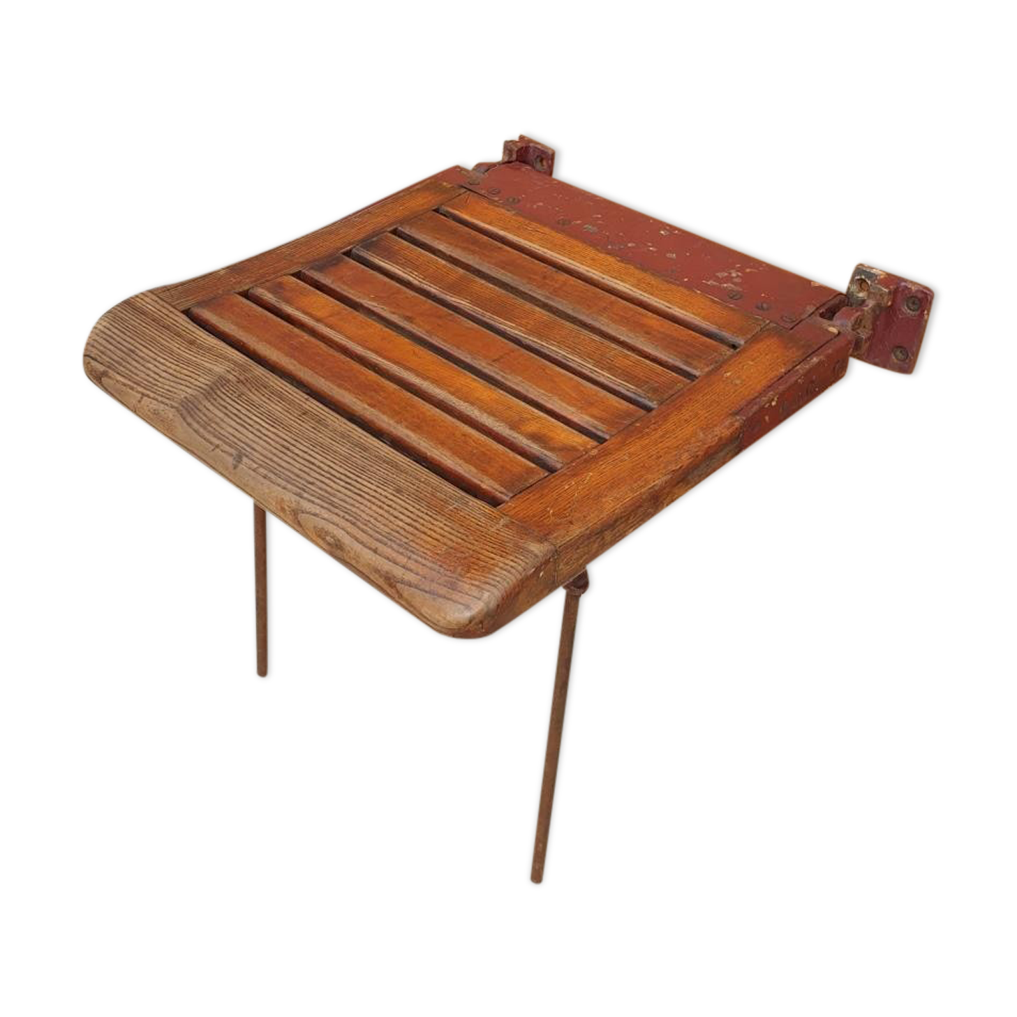 Folding seat wood Paris metro Sprague 1920