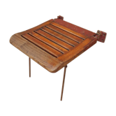 Folding seat wood Paris metro Sprague 1920