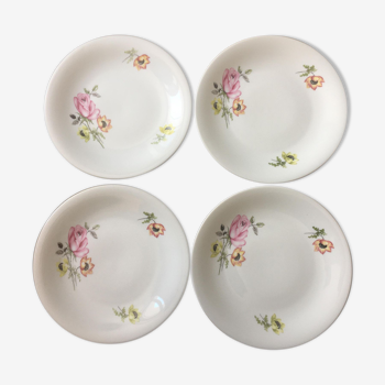 Vintage porcelain dessert plates