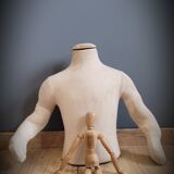 Mannequin wood fabric