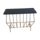 Magazine holder with glass tablet