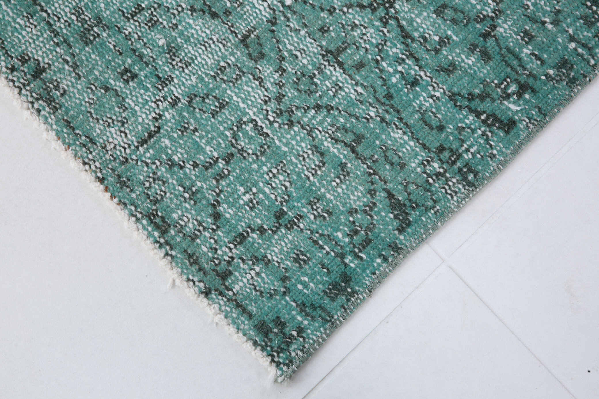 Water green rug 196x96cm