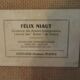 Peinture fleuri sur isorel signé niaud
