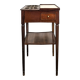 Mahogany refreshment cabinet from the early 19th century.