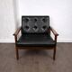 Pair of armchairs in rosewood model Capella by Illum Wikkelsø for Niels Eilersen, Denmark, 1960.