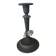 Shabby chic patinated candlestick