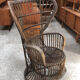 Armchair in rattan