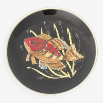 Assiette décor poisson (Henriot Quimper)