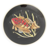 Fish decor plate (Henriot Quimper)