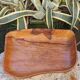 Empty cut pocket in vintage olive tree
