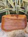 Empty cut pocket in vintage olive tree