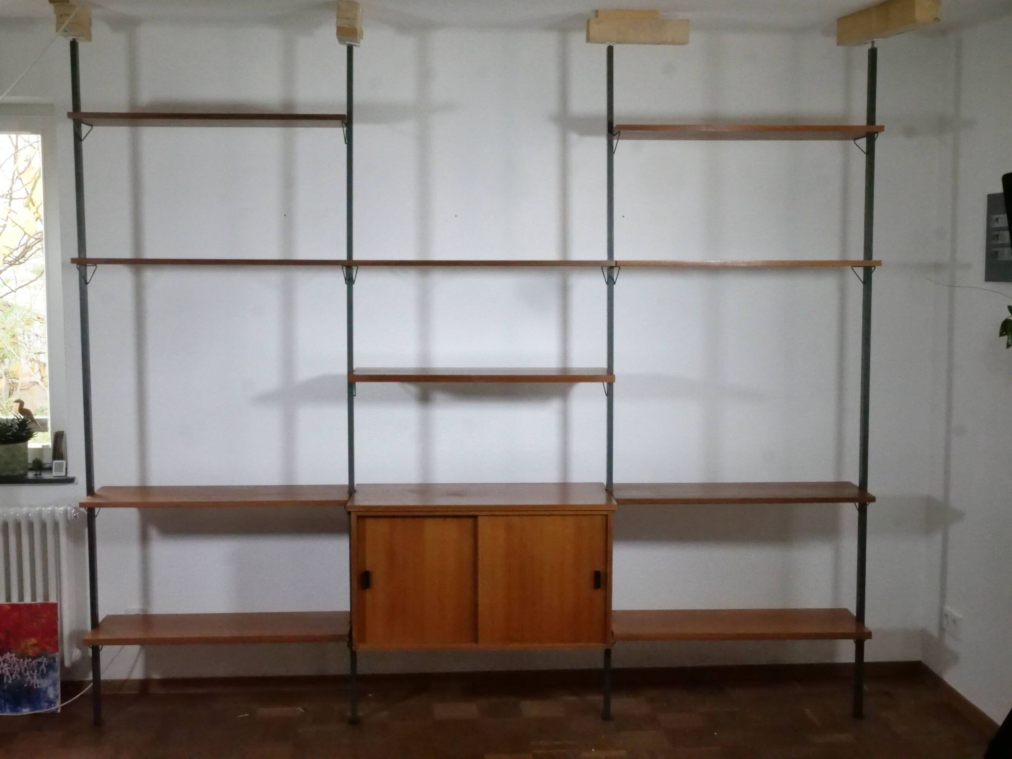 Mid-Century Teak Modular Shelf System by Olof Pira, Sweden, 1960s