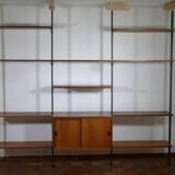 Mid-Century Teak Modular Shelf System by Olof Pira, Sweden, 1960s