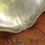 Plat argenté vintage