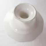 Vintage compotier pale pink and flowers