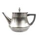 Art Nouveau silver-plated brass teapot, WMF, Germany, early 20th century