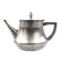 Art Nouveau silver-plated brass teapot, WMF, Germany, early 20th century