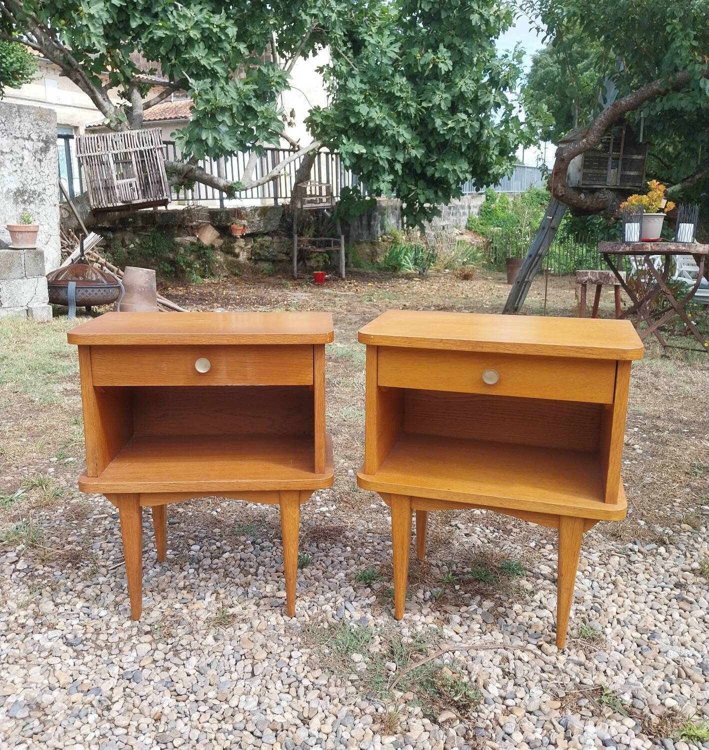 Paire de chevets