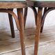 Pair of Baumann bistro chairs n°12
