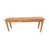 Wooden console table