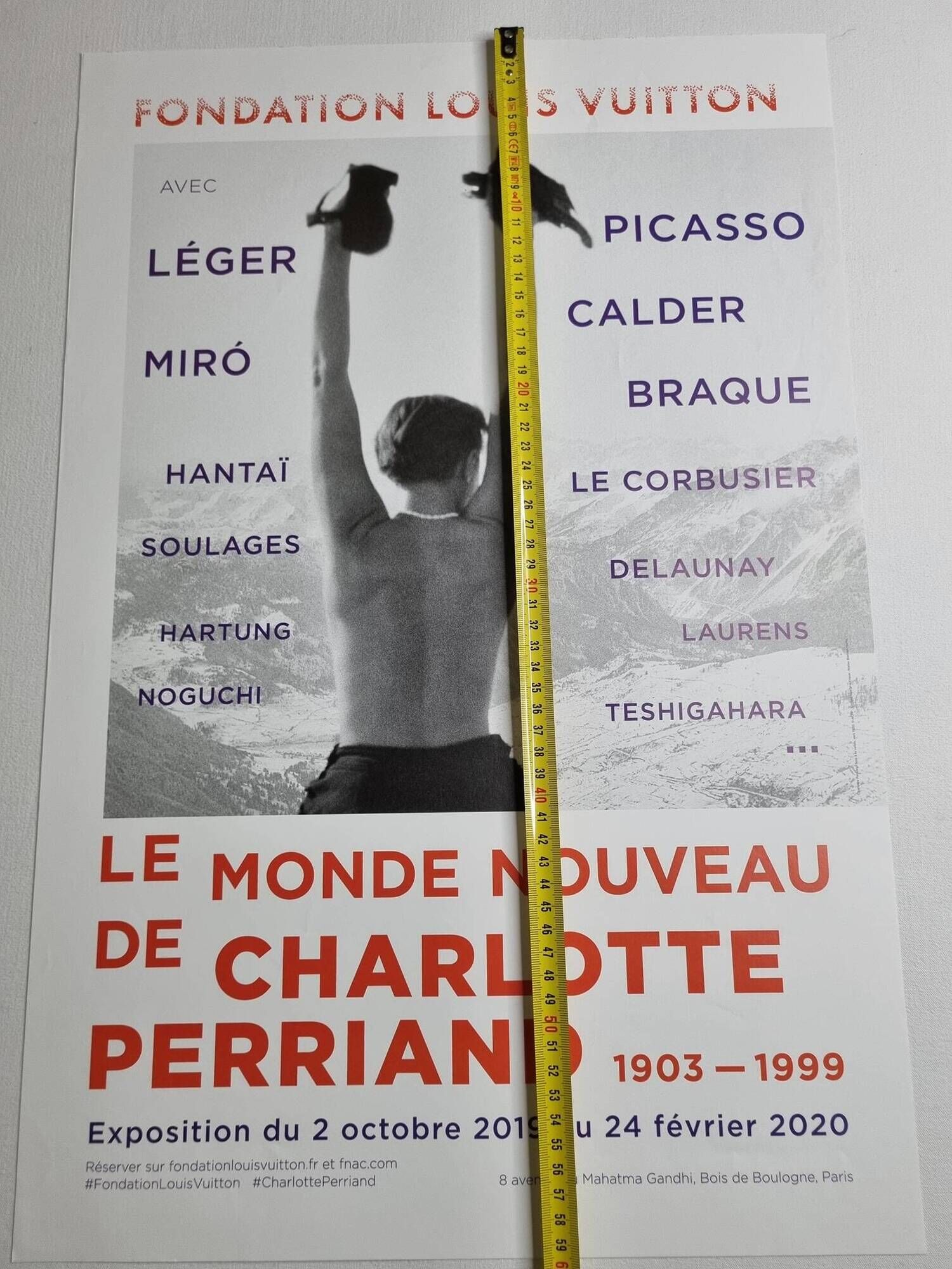 Poster Charlotte Perriand: The New World at the Louis Vuitton Foundation